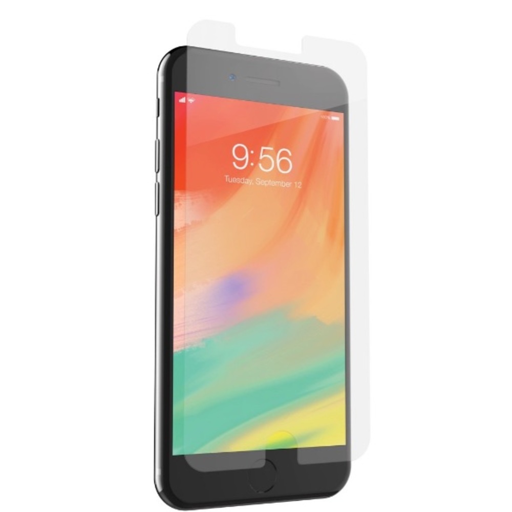 💜 iPhone8Plus/7Plus/6sPlus/6Plus InvisibleShield Hybrid Glass Screen Protector - Picture 2 of 14